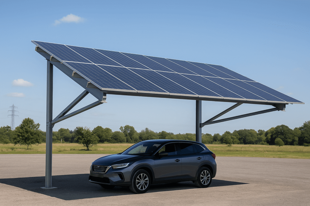 fabricant carport solaire sur mesure